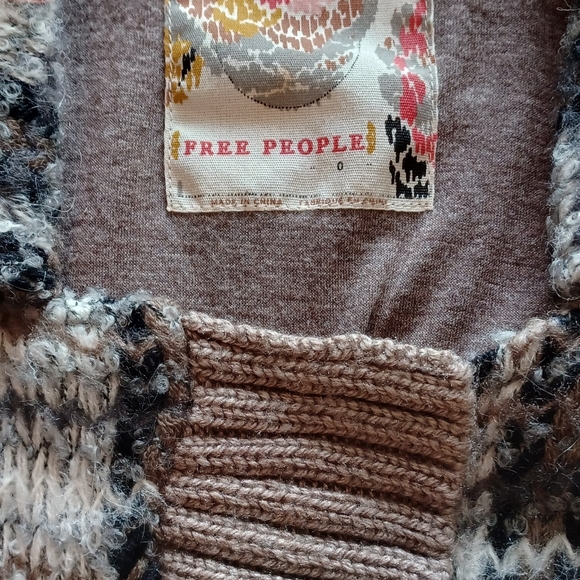 Free People Sweater Cardigan Blazer - Picture 2 of 4